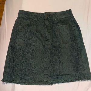 Hollister Jean skirt